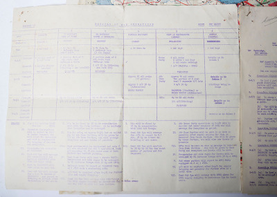 Historically Important Operation Overlord D-Day Invasion Plans, Maps, Documents and Intelligence Reports of Huge Historical Significance. SAS & US Airborne Divisions Interest - 3