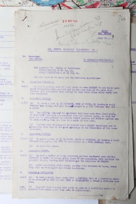 Historically Important Operation Overlord D-Day Invasion Plans, Maps, Documents and Intelligence Reports of Huge Historical Significance. SAS & US Airborne Divisions Interest - 4