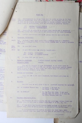 Historically Important Operation Overlord D-Day Invasion Plans, Maps, Documents and Intelligence Reports of Huge Historical Significance. SAS & US Airborne Divisions Interest - 5
