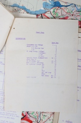Historically Important Operation Overlord D-Day Invasion Plans, Maps, Documents and Intelligence Reports of Huge Historical Significance. SAS & US Airborne Divisions Interest - 7