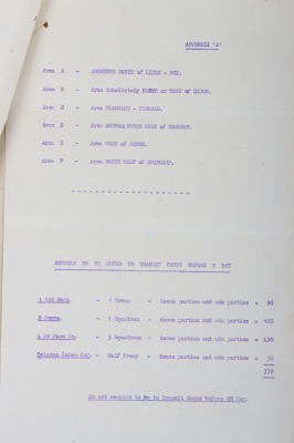 Historically Important Operation Overlord D-Day Invasion Plans, Maps, Documents and Intelligence Reports of Huge Historical Significance. SAS & US Airborne Divisions Interest - 11