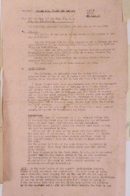 Historically Important Operation Overlord D-Day Invasion Plans, Maps, Documents and Intelligence Reports of Huge Historical Significance. SAS & US Airborne Divisions Interest - 17