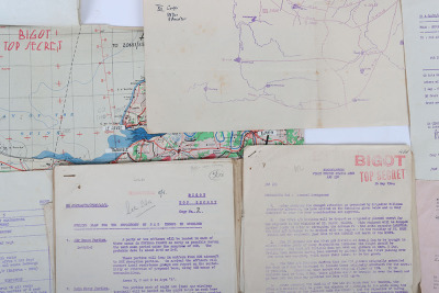 Historically Important Operation Overlord D-Day Invasion Plans, Maps, Documents and Intelligence Reports of Huge Historical Significance. SAS & US Airborne Divisions Interest - 19