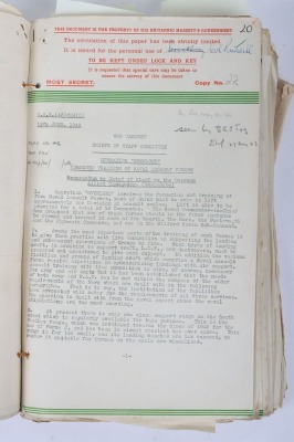 Historically Important Operation Overlord D-Day Invasion Plans, Maps, Documents and Intelligence Reports of Huge Historical Significance. SAS & US Airborne Divisions Interest - 28