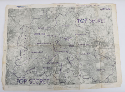 Historically Important Operation Overlord D-Day Invasion Plans, Maps, Documents and Intelligence Reports of Huge Historical Significance. SAS & US Airborne Divisions Interest - 35