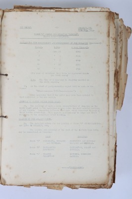 Operation &lsquo;Neptune&rsquo; Force &lsquo;G&rsquo; Orders, TOP SECRET D-Day Naval Orders and Overlay Maps, Gold Beach. Rare, Too Have Been Destroyed on Operation Completion. - 9