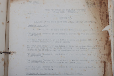 Operation &lsquo;Neptune&rsquo; Force &lsquo;G&rsquo; Orders, TOP SECRET D-Day Naval Orders and Overlay Maps, Gold Beach. Rare, Too Have Been Destroyed on Operation Completion. - 19
