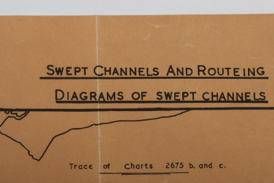 Operation &lsquo;Neptune&rsquo; Force &lsquo;G&rsquo; Orders, TOP SECRET D-Day Naval Orders and Overlay Maps, Gold Beach. Rare, Too Have Been Destroyed on Operation Completion. - 27