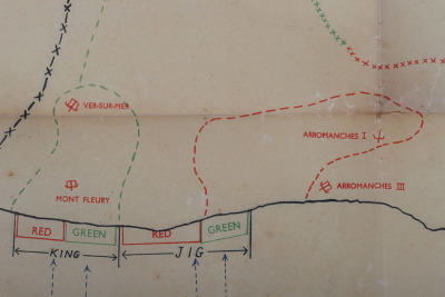 Operation &lsquo;Neptune&rsquo; Force &lsquo;G&rsquo; Orders, TOP SECRET D-Day Naval Orders and Overlay Maps, Gold Beach. Rare, Too Have Been Destroyed on Operation Completion. - 35