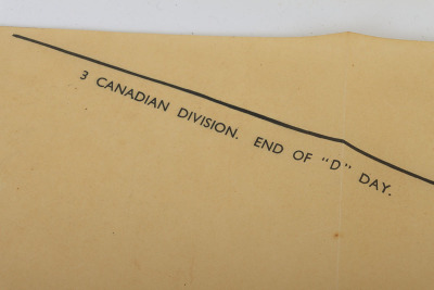 Operation &lsquo;Neptune&rsquo; Force &lsquo;G&rsquo; Orders, TOP SECRET D-Day Naval Orders and Overlay Maps, Gold Beach. Rare, Too Have Been Destroyed on Operation Completion. - 36