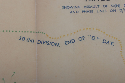 Operation &lsquo;Neptune&rsquo; Force &lsquo;G&rsquo; Orders, TOP SECRET D-Day Naval Orders and Overlay Maps, Gold Beach. Rare, Too Have Been Destroyed on Operation Completion. - 37