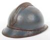 Rare WW1 American Ambulance Field Service Adrian Pattern Steel Helmet - 5
