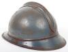 Rare WW1 American Ambulance Field Service Adrian Pattern Steel Helmet - 6