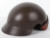 Rare French Model 36 Anti-Aircraft Troops Steel Helmet - 3