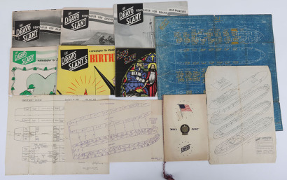 WW2 Dravo Ship Building company diagrams and associated pamphlets, LST&rsquo;s Diagrams