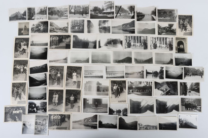 Grouping of Private Snapshot Photographs of an American Soldiers Advance Through France
