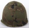 Falklands War Argentine Marines Steel Combat Helmet with Camouflage Cover - 6