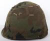 Falklands War Argentine Marines Steel Combat Helmet with Camouflage Cover - 7