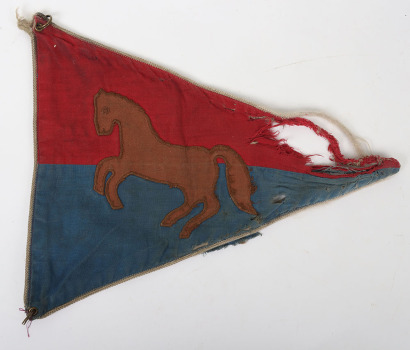 WW2 British Royal Artillery / Yeomanry Vehicle Pennant