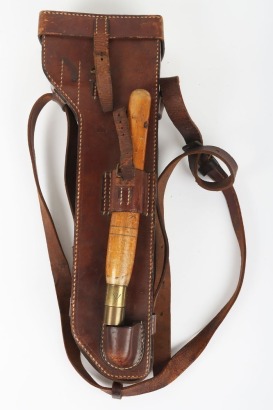 WW2 British 14A Periscope in Leather Carry Case
