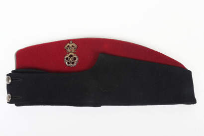 Edwardian Lancashire Hussars Yeomanry Officers Field Service Cap