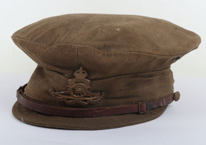 WW1 British Other Ranks Late War Trench Cap, 1918 Dated