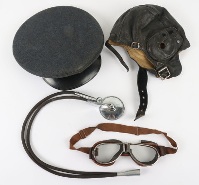Lewis Pattern Leather Flying Helmet