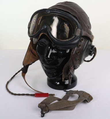 WW2 American USAAF A-11 Flying Helmet