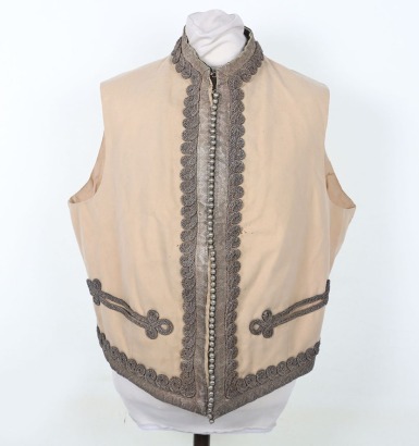 2nd Madras Cavalry Indian Army Officers Mess Dress Vest