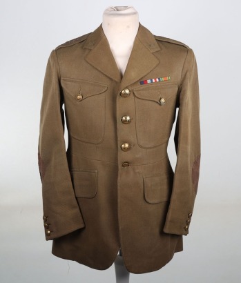 WW2 British Army Officers Service Dress Tunic, 5th Royal Inniskilling Dragoon Guards Captain