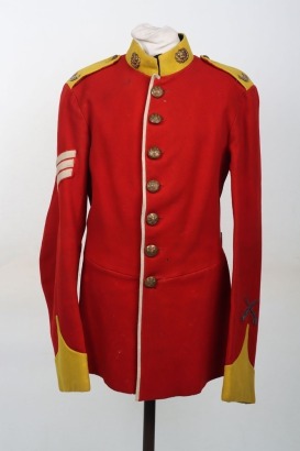 Post 1902 Hampshire Regiment Other Ranks Dress Tunic