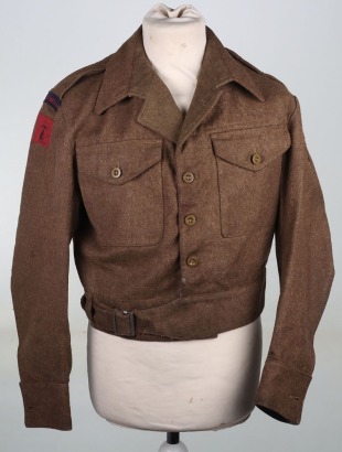 Austerity 40 Pattern Battle Dress Blouse, Royal Artillery, Anti-Aircraft Command