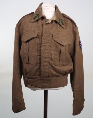 WW2 Free French Division Battle Dress Blouse