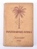 WW2 German Afrika Korps 1943 Diary