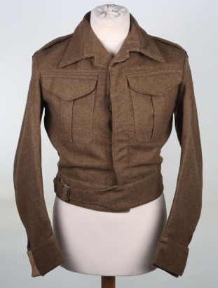 3rd Army Group Royal Artillery Battle Dress Blouse Serge
