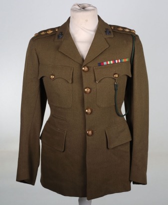 WW2 British Intelligence Corps Officers Service Dress Tunic, Captain