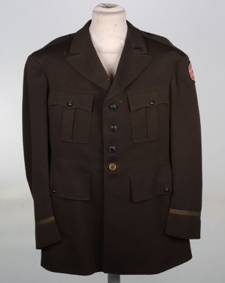 WW2 US Army American Red Cross Class &lsquo;A&rsquo; jacket.
