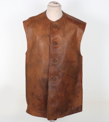 WW2 British Army Leather Jerkin, 1944 Dated