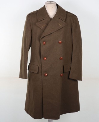 WW2 British Greatcoat &lsquo;Warm&rsquo; 1945 Dated, Officers Wool Blanket Lined