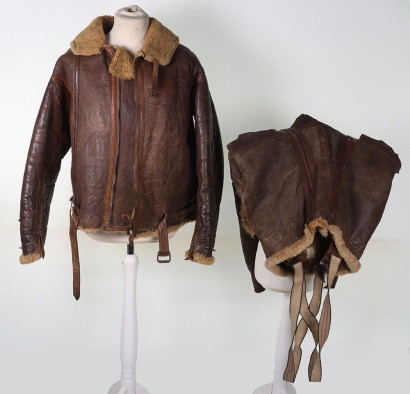 WW2 RAF Irvin Flying Jacket & Trousers Set, RAE Pattern Jacket