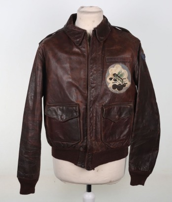 WW2 US Eighth Air Force A2 Flying Jacket 306th & 492nd Bomb Groups