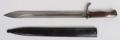 WW1 German M98/05 &lsquo;Butcher&rsquo; Bayonet