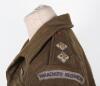 WW2 British Battle Dress Blouse of a Lieutenant in the 6th (Royal Welch) Battalion Parachute Regiment - 3