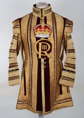 King Charles III Household Cavalry State Trumpeters Full Dress Ceremonial Tunic