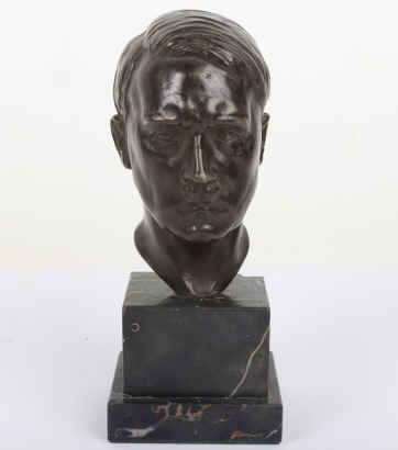 Bronze Table Bust of Adolf Hitler