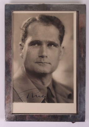 Third Reich Rudolf Hess Ink Signature