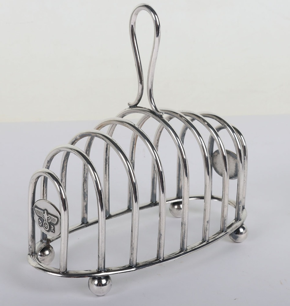 Extremely Rare Third Reich Deutsche Reichsbahn Toast Rack by Bruckmann ...