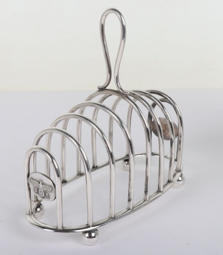 Third Reich Deutsche Reichsbahn Toast Rack by Bruckmann for Hermann ...
