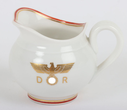 Scarce Third Reich Deutsche Reichsbahn Porcelain Creamer / Milk Jug from Hermann Gorings Communications and Situation Train Wagon 253