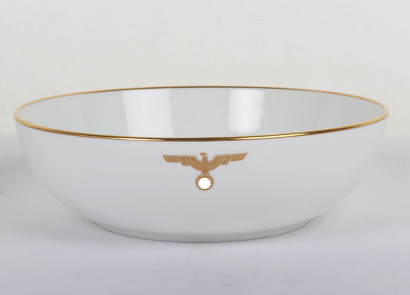 Adolf Hitler Personal Formal Tableware from Deutscher Hof, Munich,